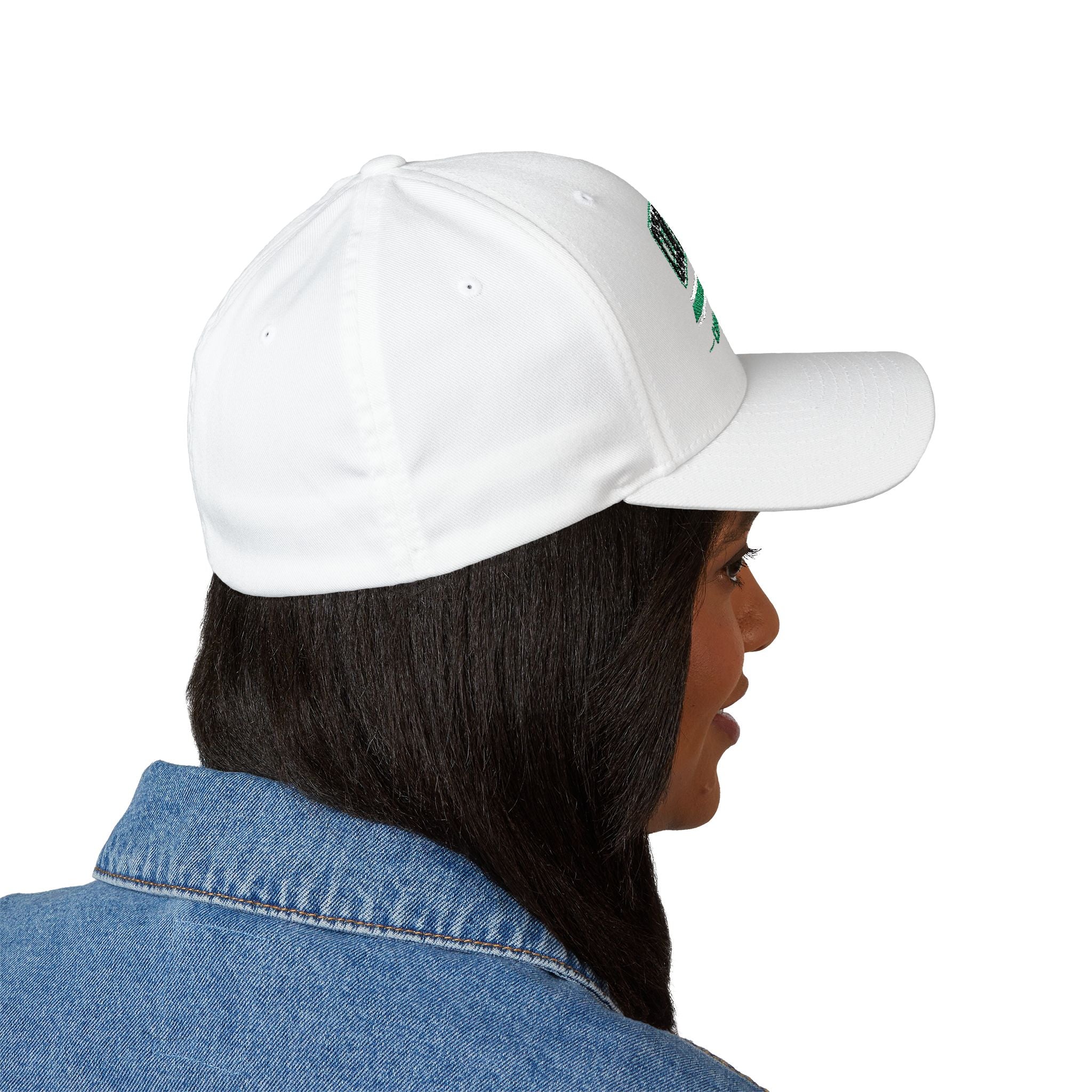 Fitted Rams Cheerleading Embroidered Cap
