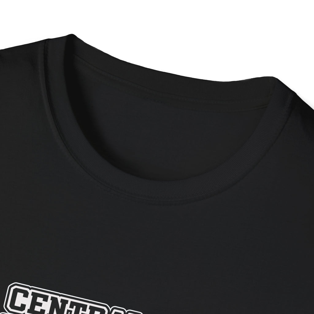 Central Dauphin Rams Cheer T-Shirt — School Spirit Tee with Megaphone & Pom Poms