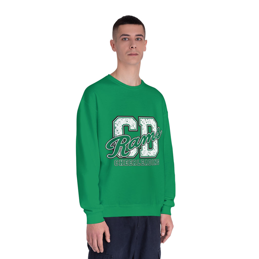 Personalizable Rams Cheerleading Crewneck Sweatshirt