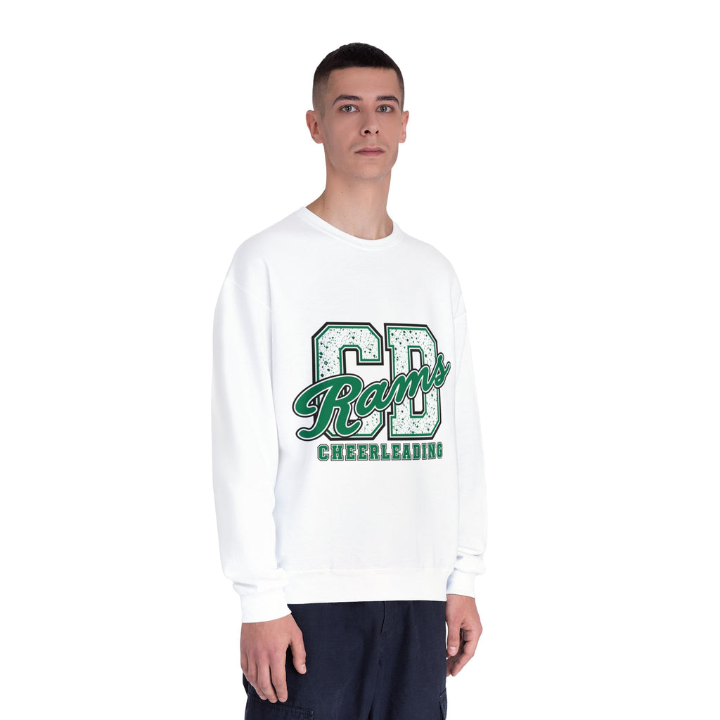 Personalizable Rams Cheerleading Crewneck Sweatshirt