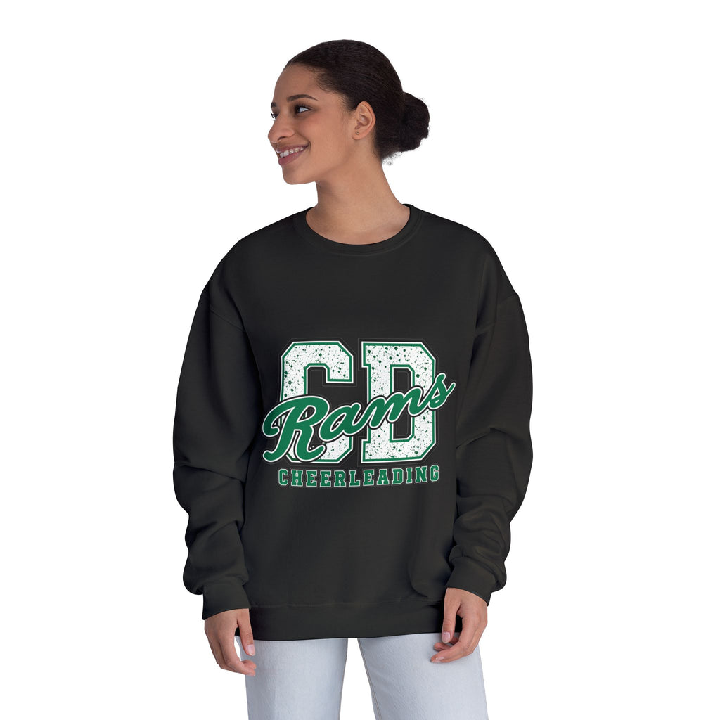 Personalizable Rams Cheerleading Crewneck Sweatshirt