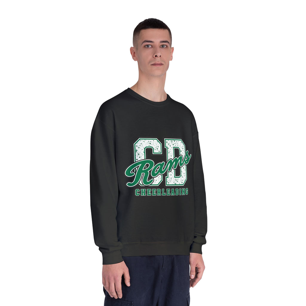 Personalizable Rams Cheerleading Crewneck Sweatshirt