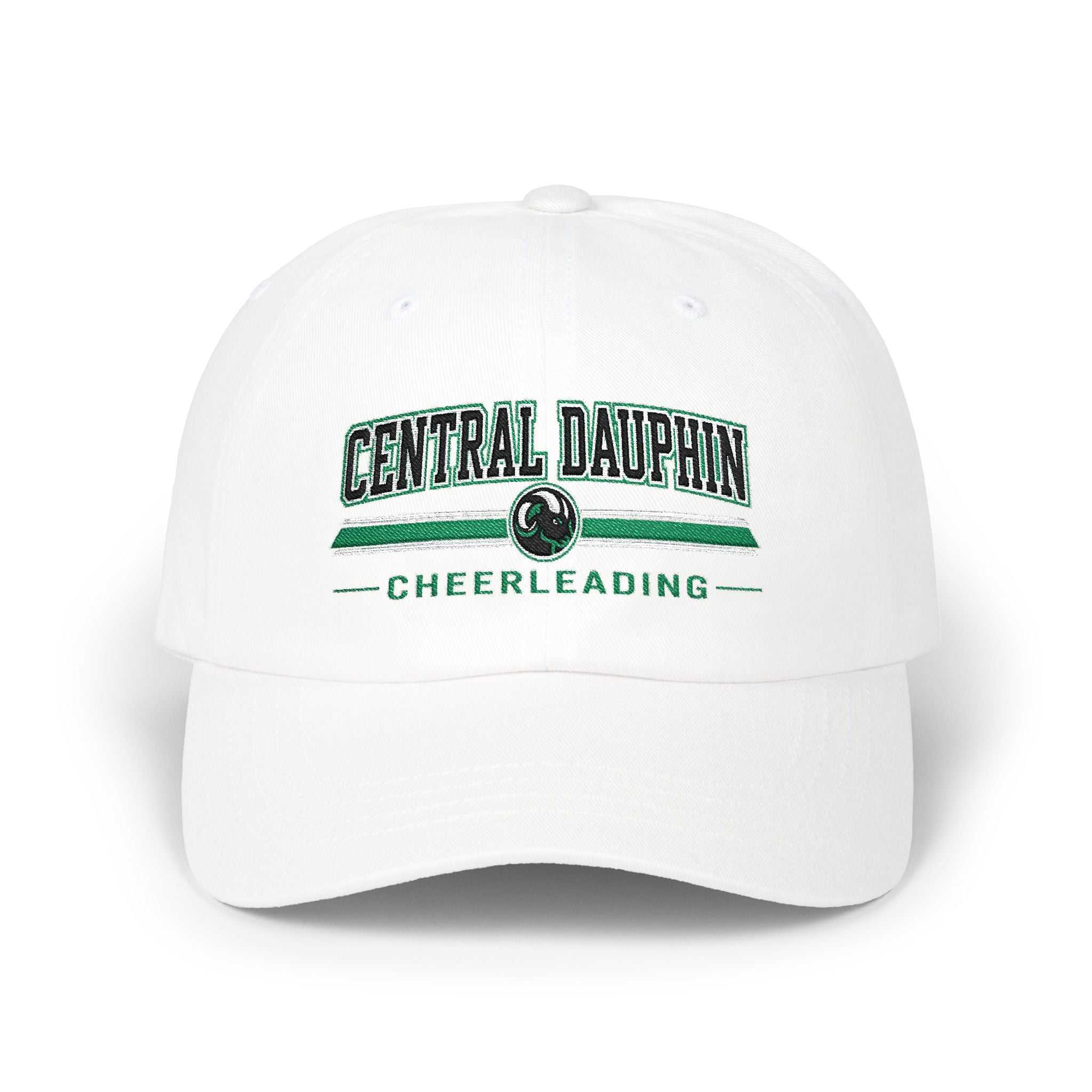 Central Dauphin Cheerleading Classic Dad Cap — Embroidered School Baseball Hat