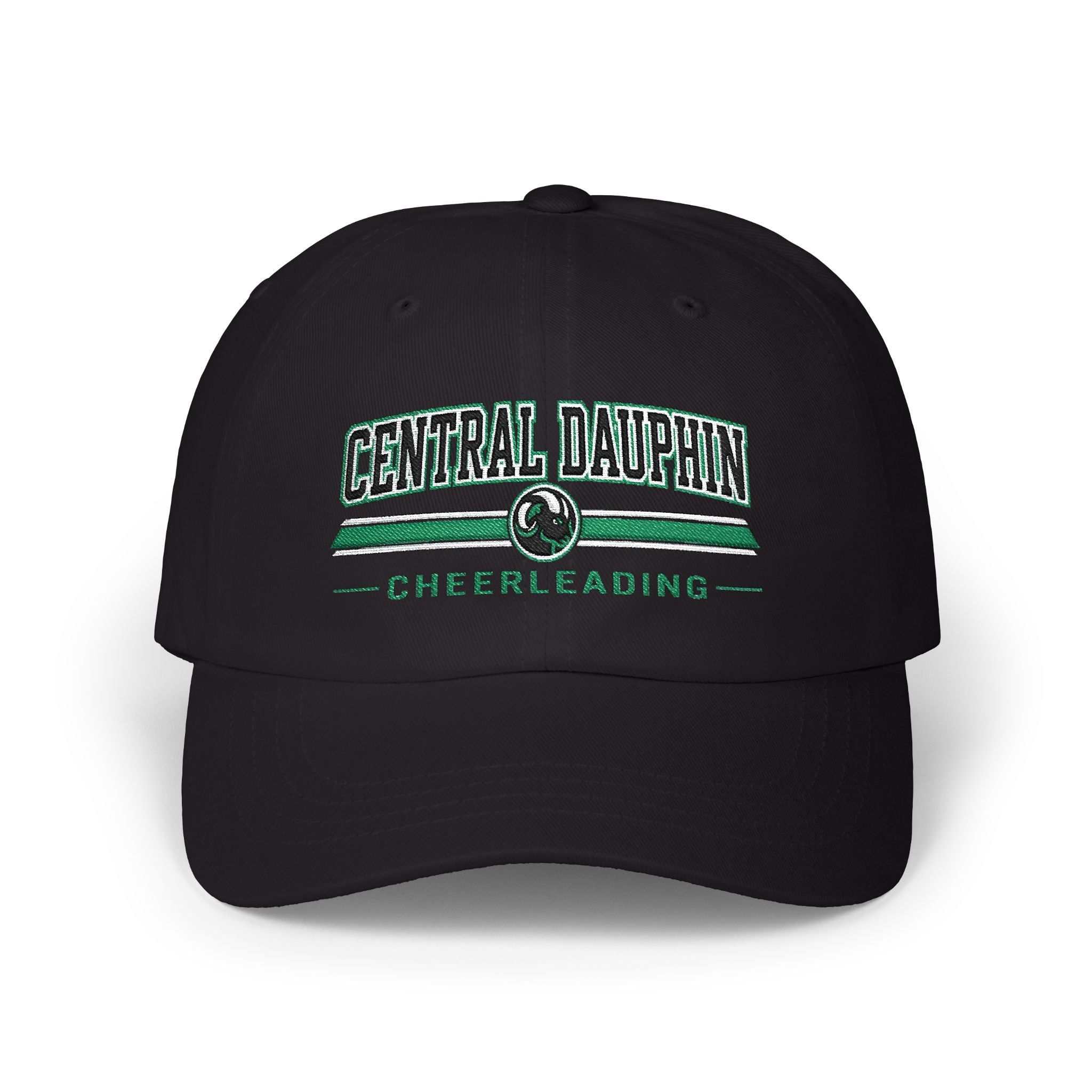Central Dauphin Cheerleading Classic Dad Cap — Embroidered School Baseball Hat