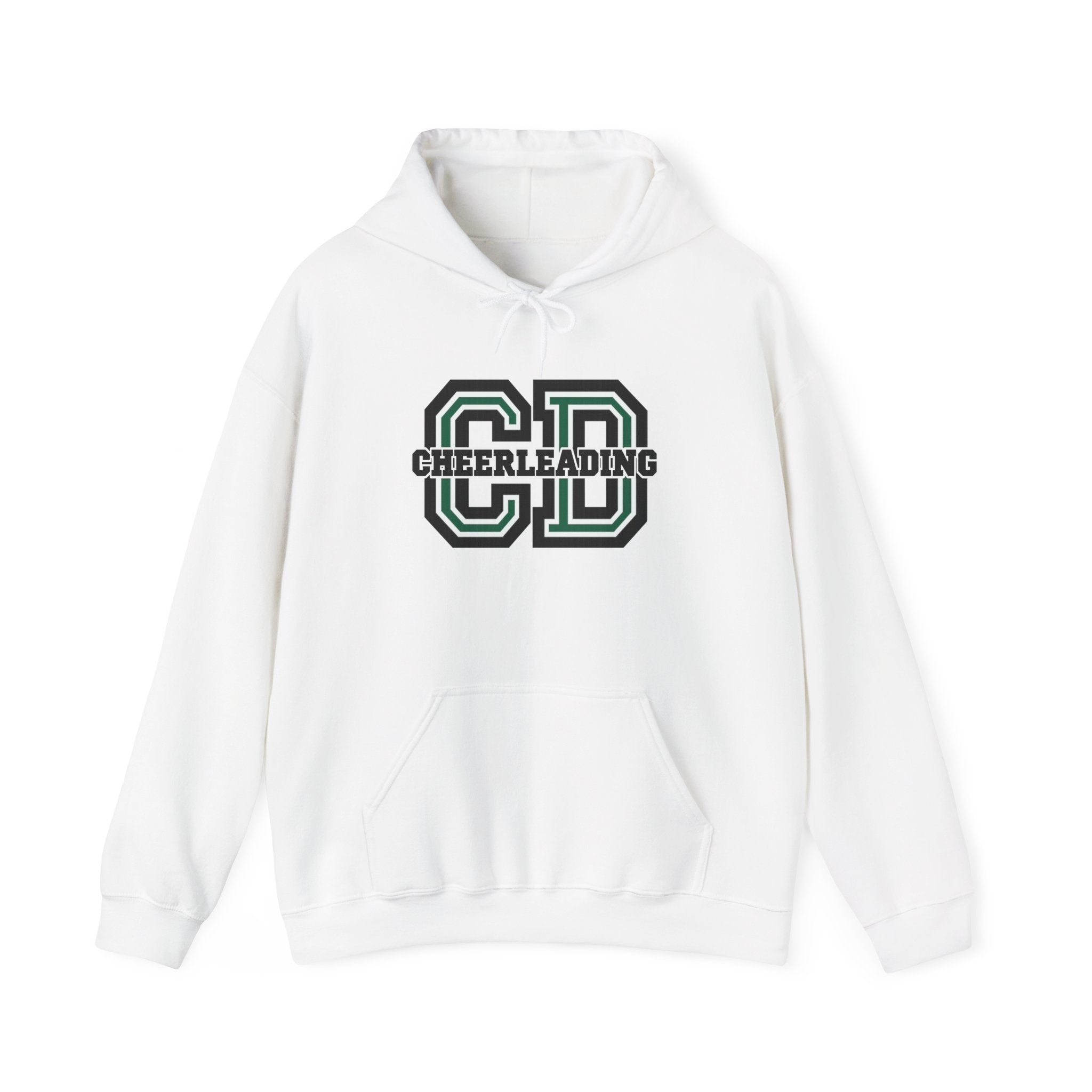 Copy of Copy of Copy of Cheerleading Varsity Hoodie — RAMS 68 Retro Script