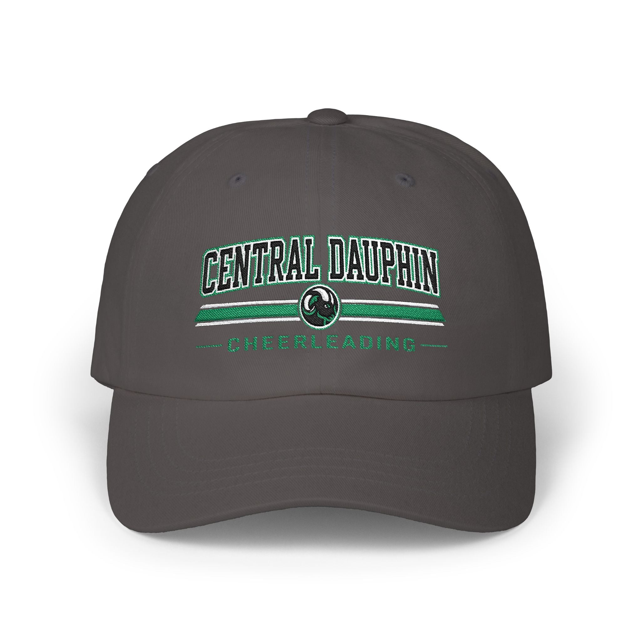 Central Dauphin Cheerleading Classic Dad Cap — Embroidered School Baseball Hat