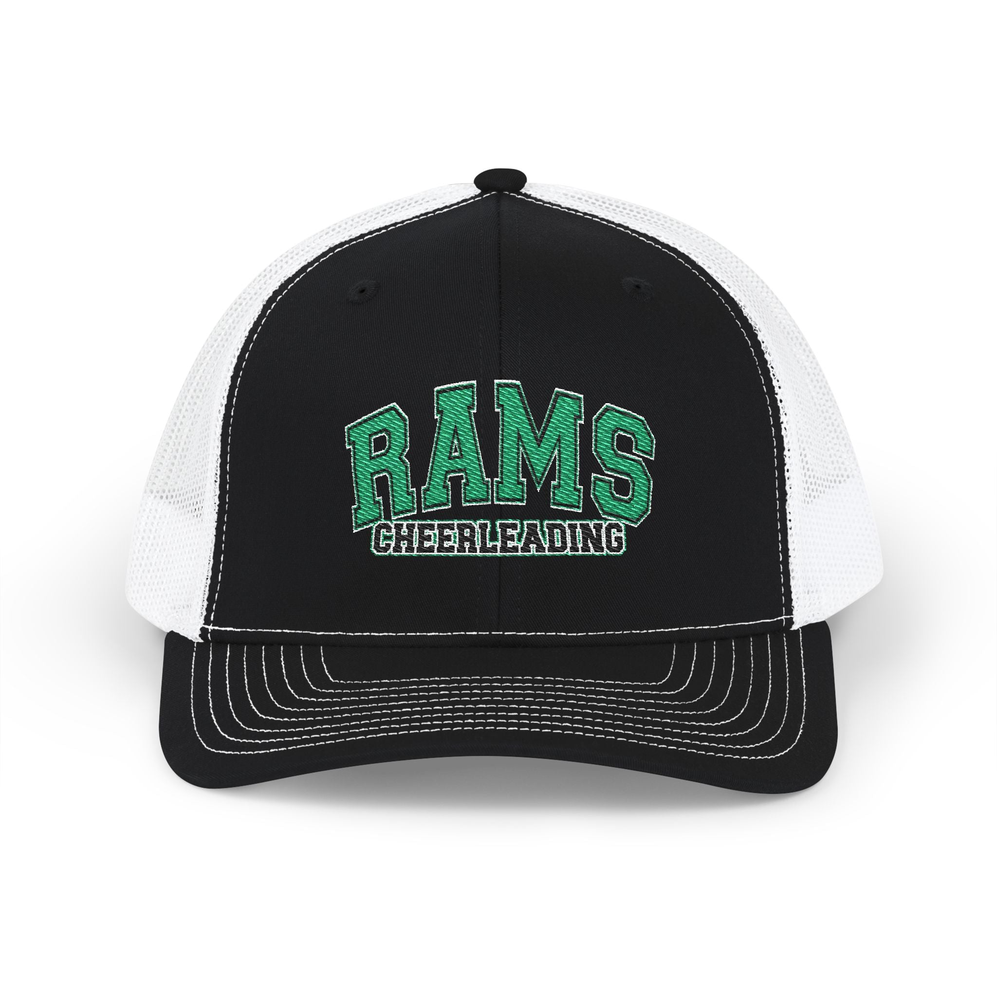 Cheer Dad Trucker Cap — Vintage Script Snapback Hat