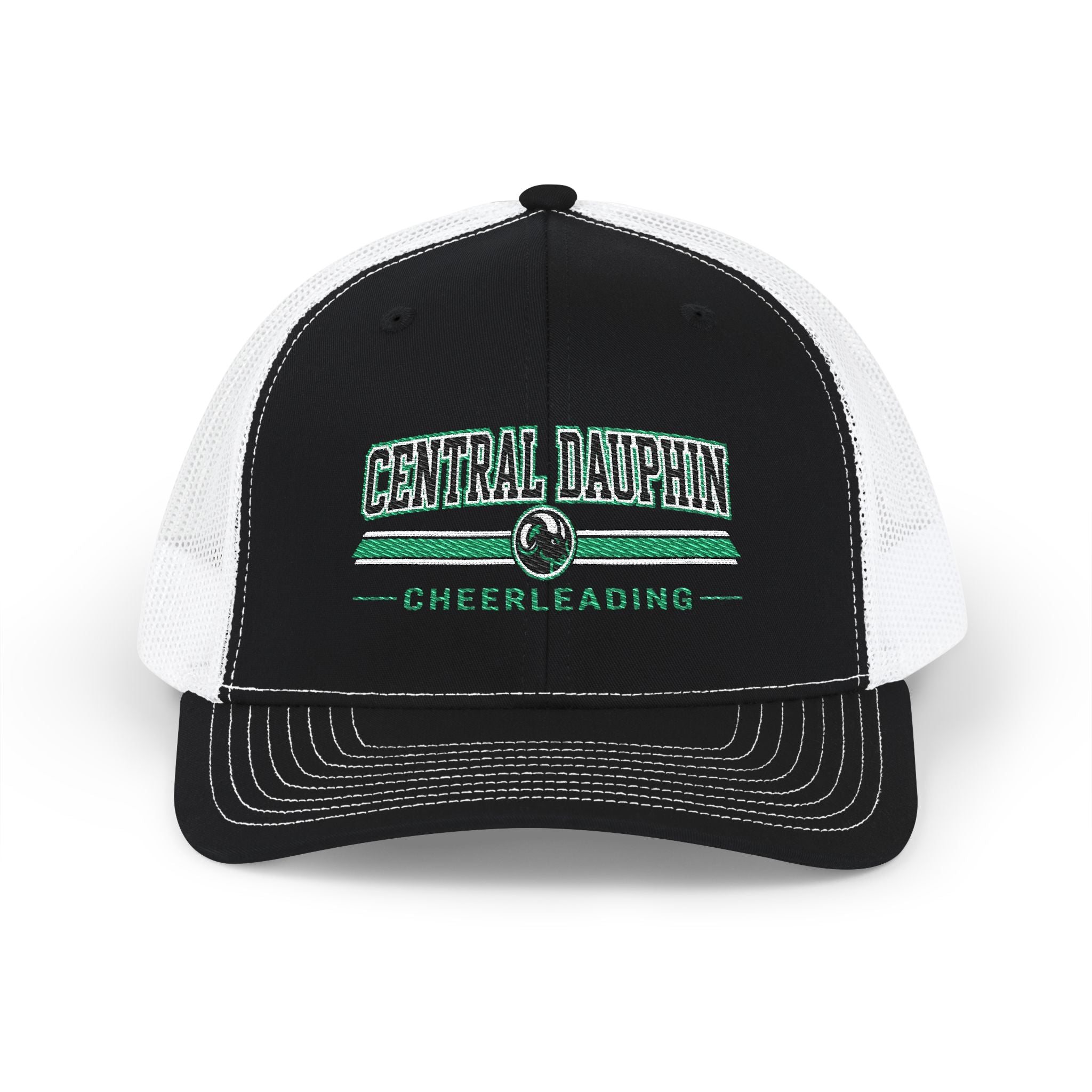 Cheer Dad Trucker Cap — Vintage Script Snapback Hat